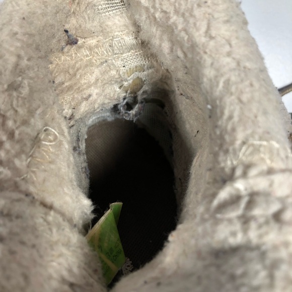 Timberland Jayne Teddy Lace Up, Fold-Down, Boots Light Brown, Size 7.5 - Picture 8 of 14